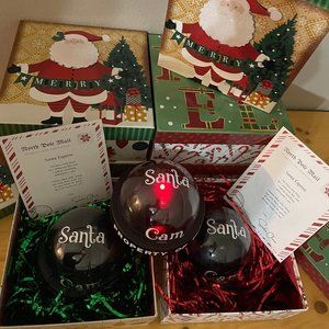 NEW IN PACKAGE * SANTA‎ CAM * SANTA CAMERA * CHRISTMAS SANTA CAM DECOR
